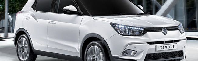 Lease a Ssangyong Tivoli