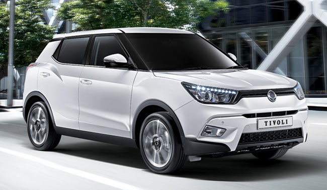 Lease a Ssangyong Tivoli