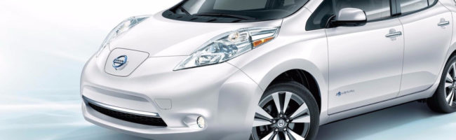 Nissan Leaf electric vehicle for lease