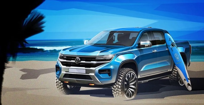 Ute Lease Deals: 2023 VW Amarok (concept).