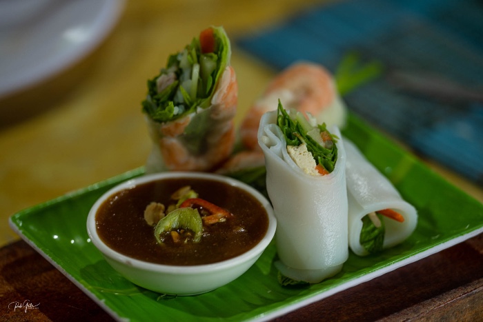 A meal Rob created during a cooking class in Hoi An © Rob Gale