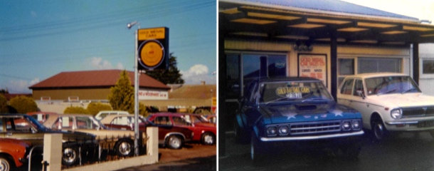 Some of the now-classic cars for sale at Gold Medal Cars.