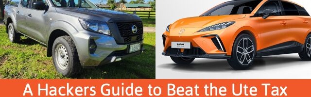 A Hackers Guide to Beat the Ute Tax or Nab a Clean Car Discount