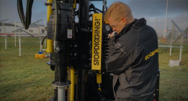 $½ million screw machine for big foundations.