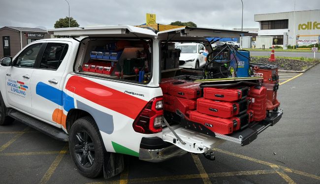 Toyota Hilux ute leased from Driveline.